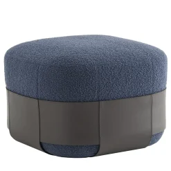 Pouf Sumo antracite e blu*Morica Design Clearance