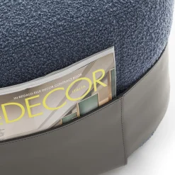 Pouf Sumo antracite e blu*Morica Design Clearance