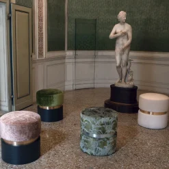 Pouf Tara Mix Rosa*Domingo Salotti Clearance