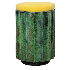 Pouf verde Stele*Doodesign New