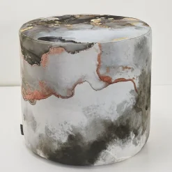 Pouf Vulcanico Rotondo*Instabilelab Hot