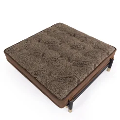 Pouf Woodstock marrone*ETRO Home Interiors Clearance