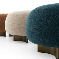 Punto e Virgola Pouf Pavone Blu*Morica Design Best