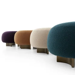 Punto e Virgola Pouf Pavone Blu*Morica Design Best