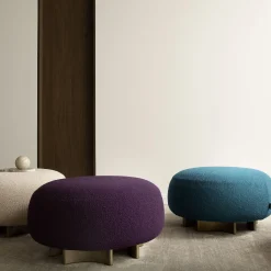 Punto e Virgola Pouf viola*Morica Design New
