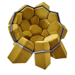 QUARTZ ECO ARMCHAIR design di CRTL ZAK e Davide Barzaghi*Biosofa