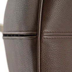 Report Poltrona girevole in pelle marrone di Dainellistudio*Daytona Best