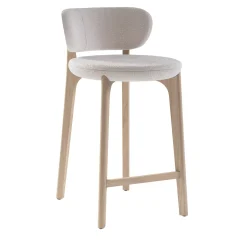Richmond Pearl Bouclè Barstool*Secolo
