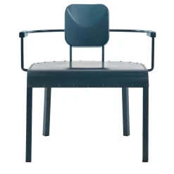 Rock4 Poltrona da salotto blu di Marc Sadler*Da A Outlet