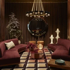 Sandra e Raimondo Tavolino da caffè in legno e vetro*Maria Vittoria Paggini Discount