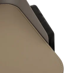 Scrittoio Bavero in Metallo Champagne Beige e Legno di Rovere*Morica Design Discount