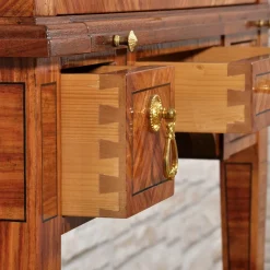 Scrittoio Cilindrico a Rullo in Legno*Vangelista 1960 New