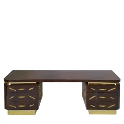 Scrivania Briar Root in mogano*Luca Polato Discount