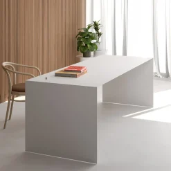 Scrivania da esterno in ferro bianco Touch Me*Marco Ripa Hot