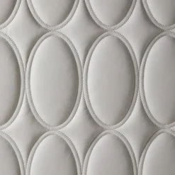 Scrivania Diamond con pelle trapuntata e base in metallo bronzato*Franco Bianchini Online