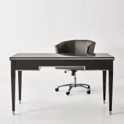 Scrivania in legno di ciliegio nera*LCI_DECORA Sale