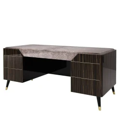 Scrivania in legno scuro Olivette*Cafedesart Hot