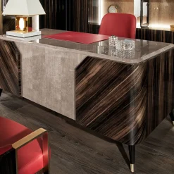 Scrivania in legno scuro Olivette*Cafedesart Hot