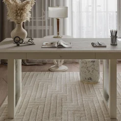 Scrivania in Rovere Argento dalla Collezione Studio Privè*Guerra Vanni New