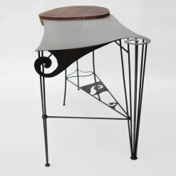 Scrivania in rovere e ferro*Idee del Fabbro Sale