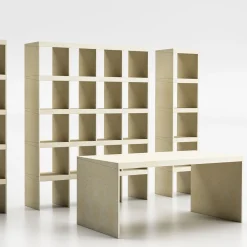 Scrivania rettangolare Prospettive in pietra di Gumdesign*Pimar Limestone Best