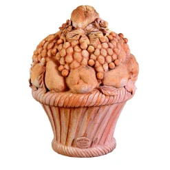 Scultura Trionfo Di Frutta*Fornace Masini Discount