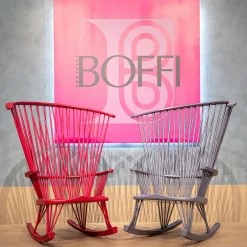 Sedia a Dondolo Sitlali by Philippe Bestenheider #3*Fratelli Boffi Best