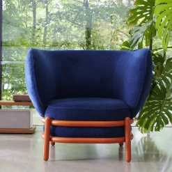 Sedia a sdraio Luftballon arancione e blu*Gebrüder Thonet Vienna GmbH (GTV) – Wiener GTV Design Sale