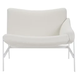 Sedia amaca bianca con braccioli di Debonademeo Studio*Adrenalina Sale