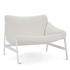 Sedia amaca bianca con braccioli di Debonademeo Studio*Adrenalina Sale