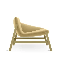 Sedia amaca gialla con braccioli di Debonademeo Studio*Adrenalina