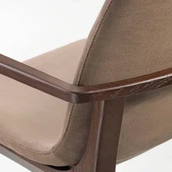 Sedia Bassano rosa con braccioli*Trevisan Italia Best