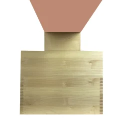 Sedia Cimabue Beige Rosso di Ferdinando Meccani*Meccani Design New