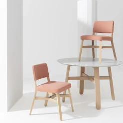 Sedia Croissant 570 Salmon di Emilio Nanni*Billiani 1911 Discount