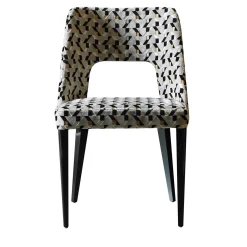 Sedia Crystal in Tessuto Fantasia Policromatico*Franco Bianchini Best