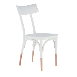 Sedia Czech White di Hermann Czech*Gebrüder Thonet Vienna GmbH (GTV) – Wiener GTV Design New