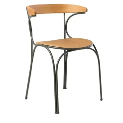 Sedia da esterno Ample Green di Nichetto Studio*Gebrüder Thonet Vienna GmbH (GTV) – Wiener GTV Design Outlet