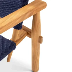 Sedia da Esterno Blu Doron Hotel by Charlotte Perriand*Cassina Discount