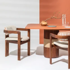 Sedia da pranzo per esterni Grissini in legno*Il Giardino di Legno Hot