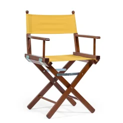 Sedia da regista in giallo senape*Telami Outlet