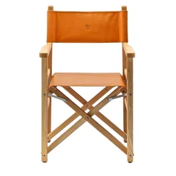 Sedia Da Regista Pelle Caramello*Il Bisonte Best