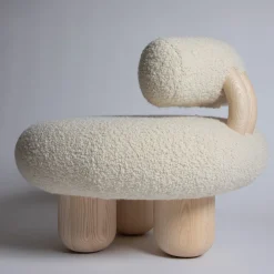 Sedia da salotto bianca Bling Bling*Pietro Franceschini