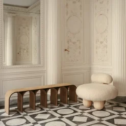 Sedia da salotto bianca Bling Bling*Pietro Franceschini