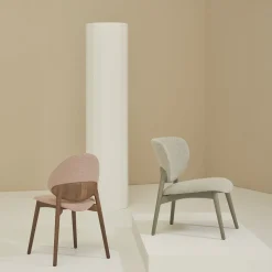 Sedia da salotto Fleuron 203 in frassino grigio di Constance Guisset*Billiani 1911 Clearance