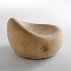 Sedia da salotto in legno di cedro Maui di Terry Dwan*Riva 1920 Hot