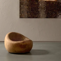 Sedia da salotto in legno di cedro Maui di Terry Dwan*Riva 1920 Hot