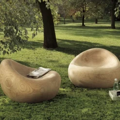 Sedia da salotto in legno di cedro Maui di Terry Dwan*Riva 1920 Hot