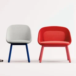 Sedia da salotto Spoon Red & Pink di Studio Pastina*Billiani 1911 Clearance