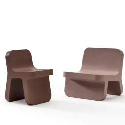 Sedia da salotto Torcello di Defne Koz e Marco Susani*Cimento Hot