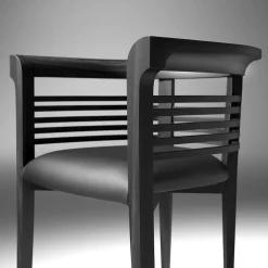 Sedia Dolfin Black Ash*Carpanelli Best